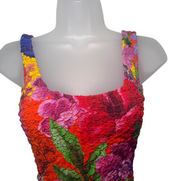 Mara Hoffman Isa Rainbow Multi Textured Bodysuit XXS NWT - Picture 2 of 8